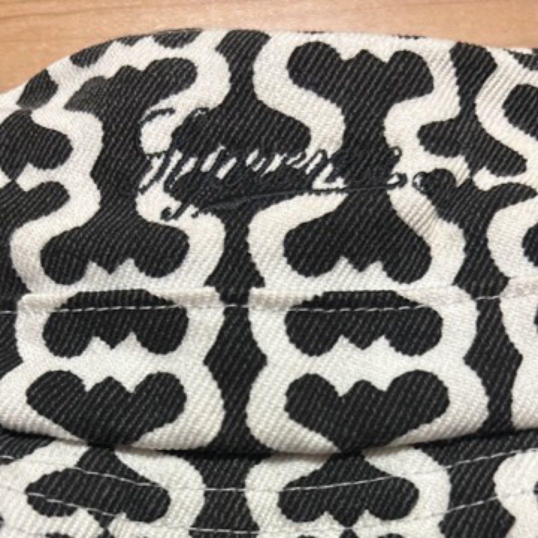 【supreme】バケットハット 黒白パターン