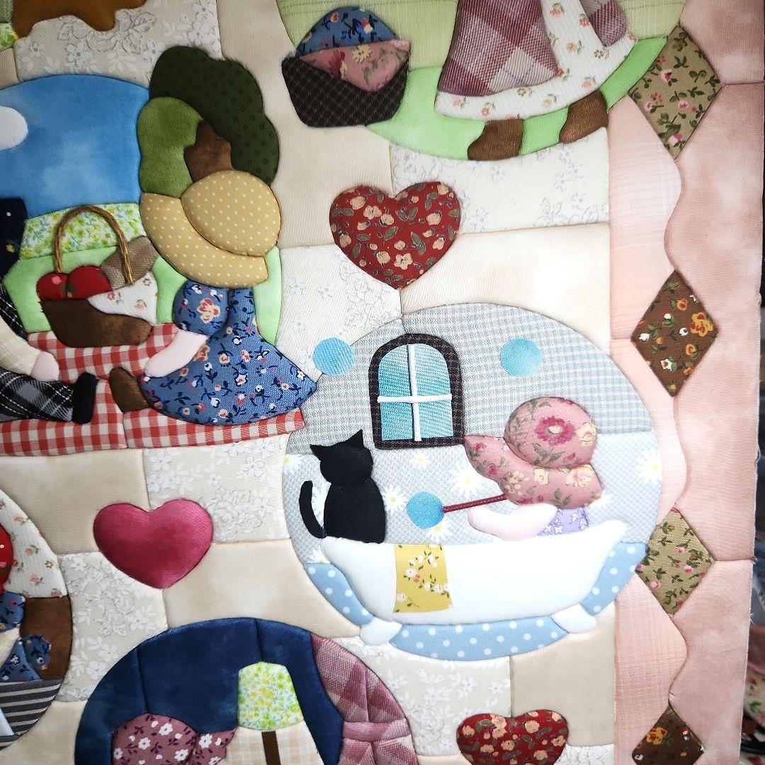 さくらほりきりスーちゃん木目込みパッチワーク