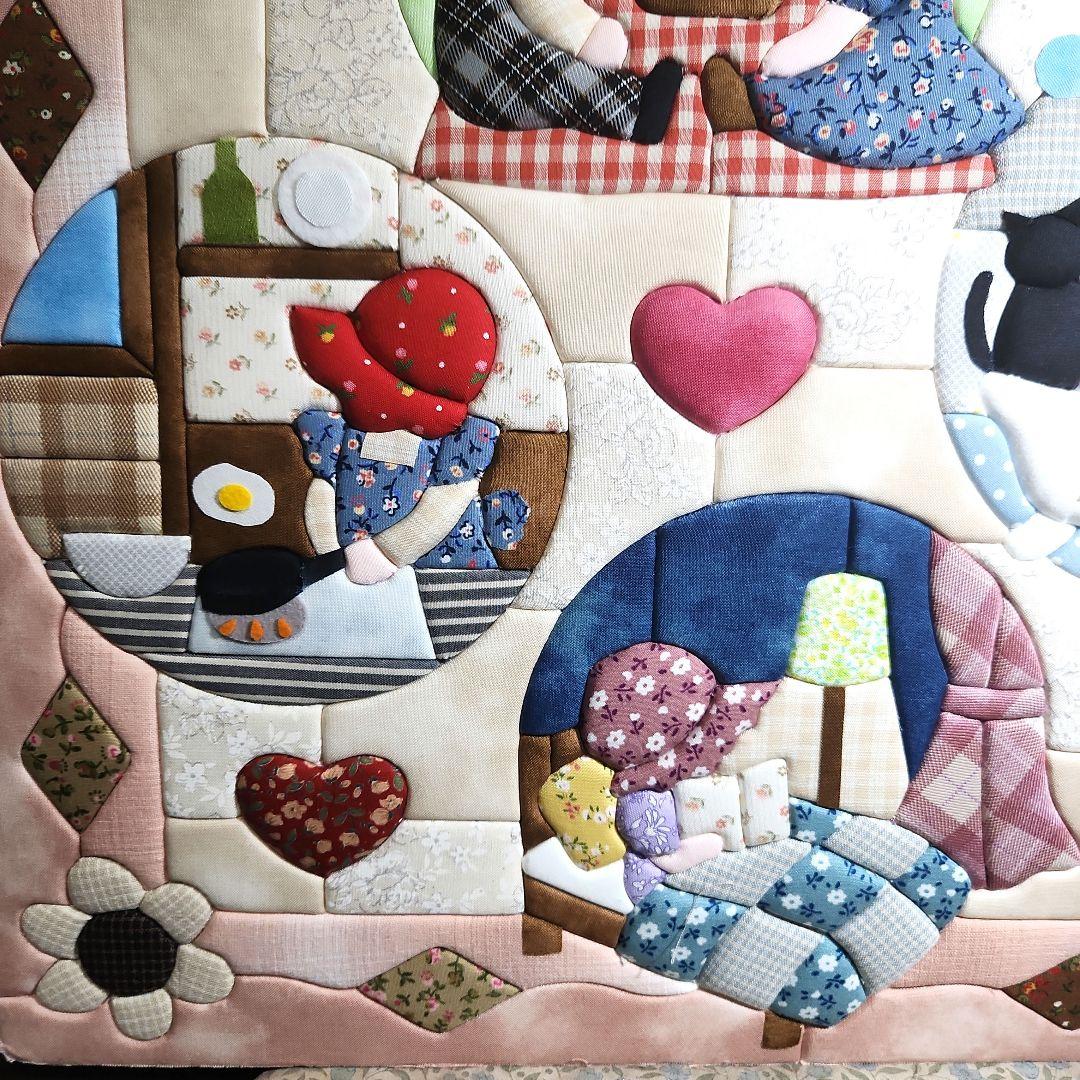 さくらほりきりスーちゃん木目込みパッチワーク