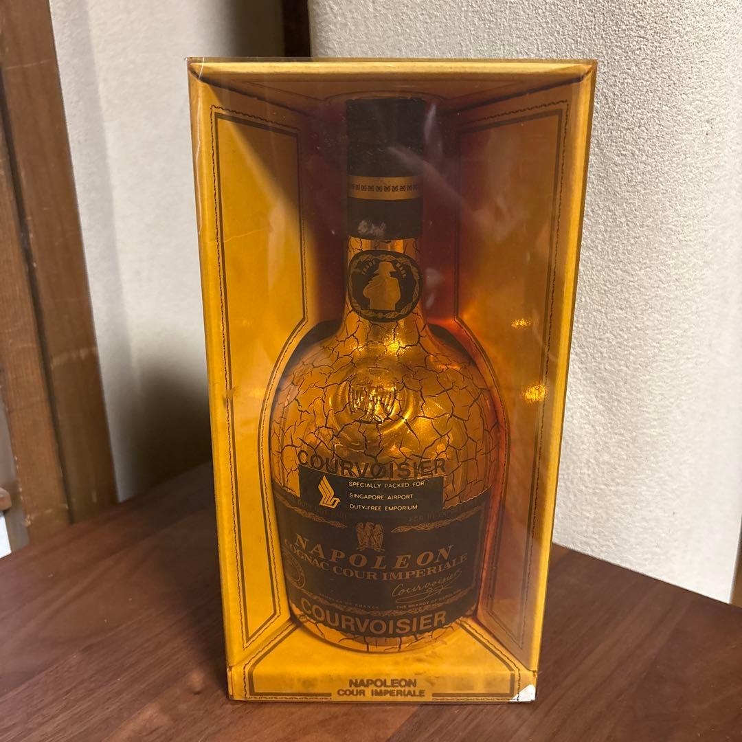 Courvoisier ナポレオン　ブランデー ゴールド　免税店限定