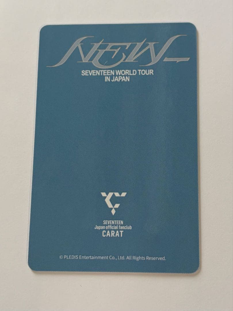 エスクプス トレカ FC更新 NEW SEVENTEEN 特典