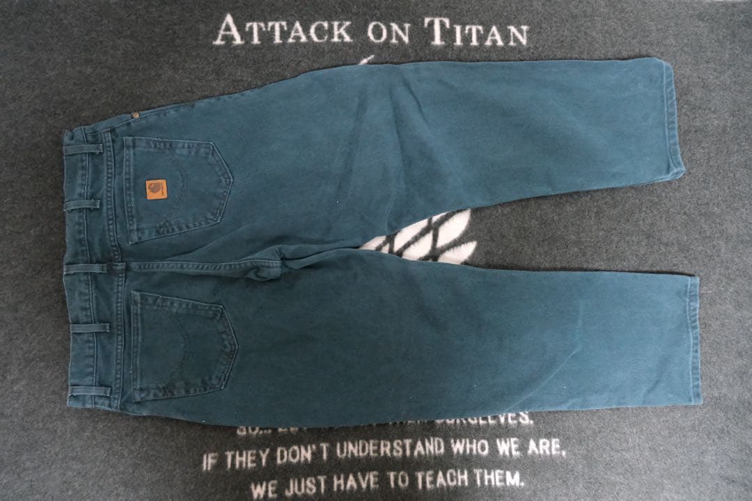 星タグ Carhartt ワークパンツ 36x32 HTG B22