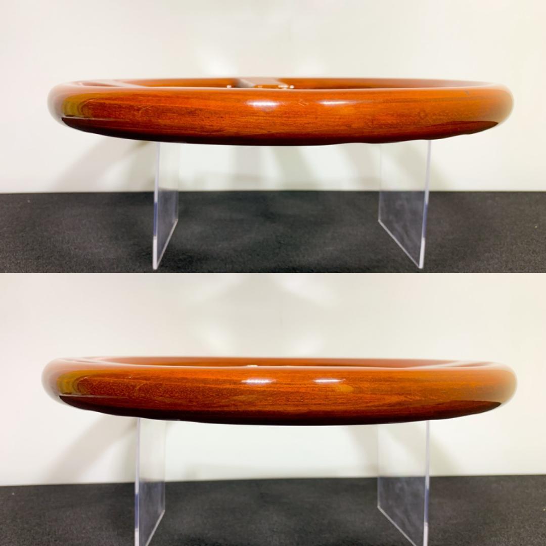 希少 イタルボランテ Imola イモラ ウッドステアリング メッキスポーク