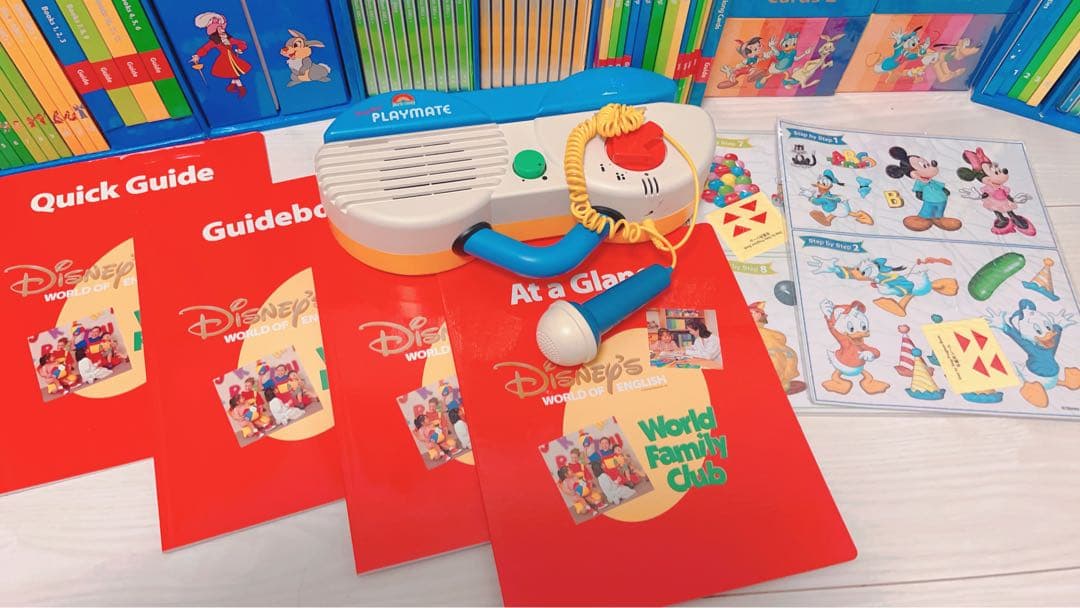 ディズニーワールドイングリッシュ 英語システム DWE 教材