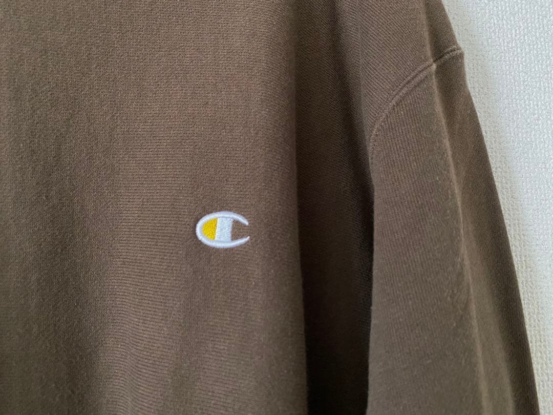 【美品】チャンピオン Champion リバースウィーブ ロゴ刺繍 スウェット
