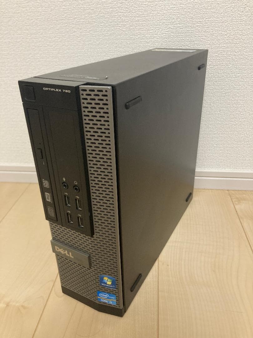 ミニPC DELL OptiPlex 790 i5 7GB SSD+HDD Win11