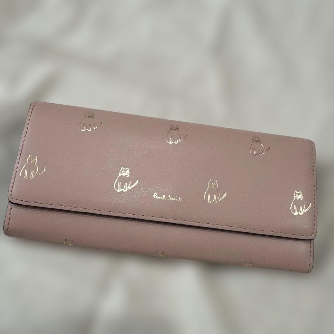 ゆきさん専用　Paul Smith 猫プリント 長財布
