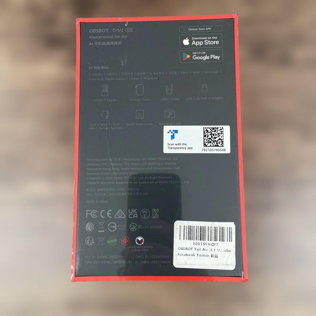 11524 未開封品　OBSBOT Tail Air