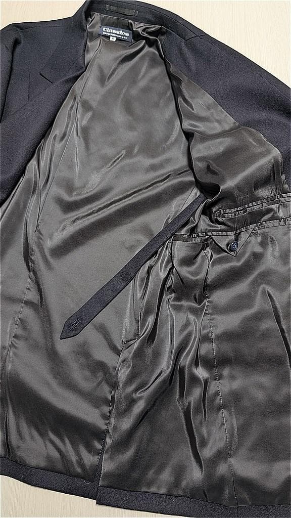 【新品】CAHLUMN/ Double Breasted Navy blazer