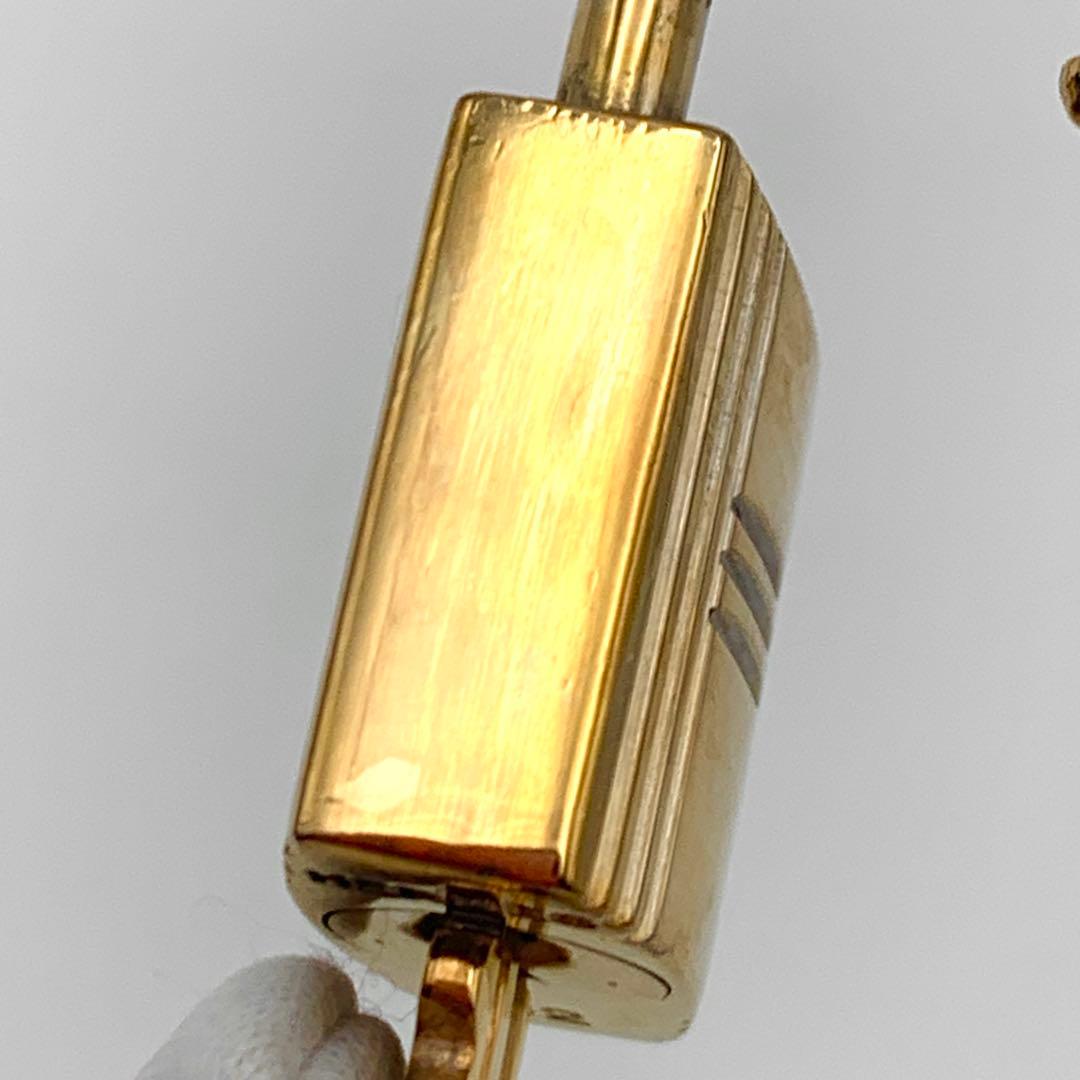 ★HERMES エルメス カデナ　24Kメッキ　No.52　52番　鍵付き