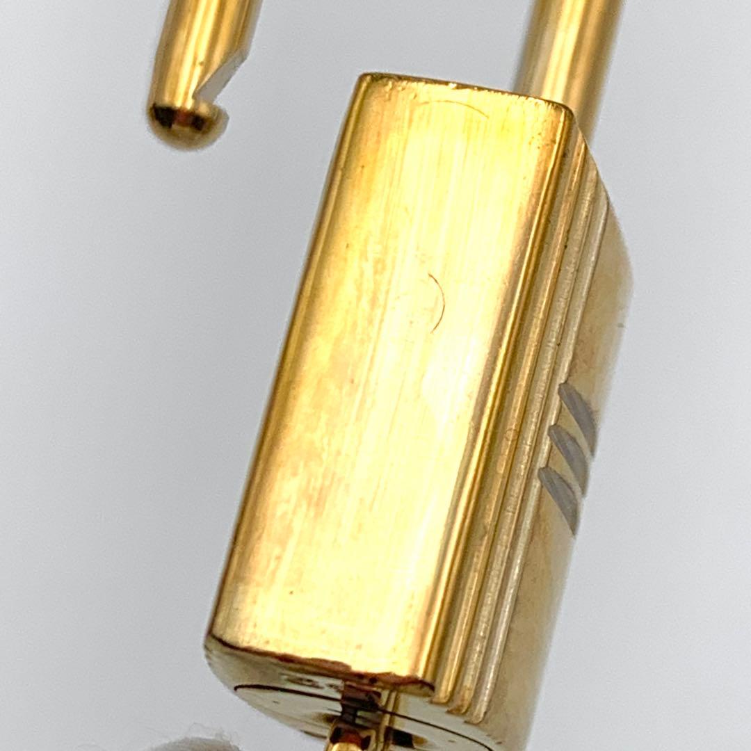 ★HERMES エルメス カデナ　24Kメッキ　No.52　52番　鍵付き