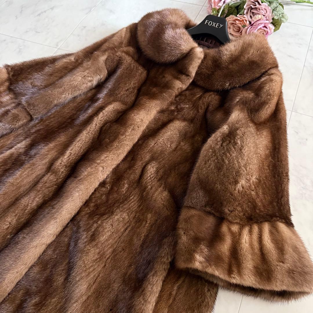 近年モデル★デミバフミク フレア ファーコートノースビーチ NAFA 5星 軽量