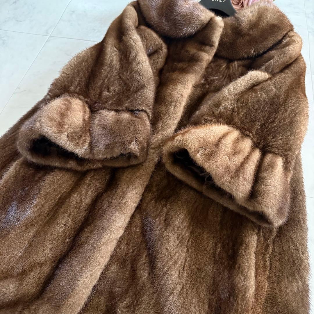 近年モデル★デミバフミク フレア ファーコートノースビーチ NAFA 5星 軽量