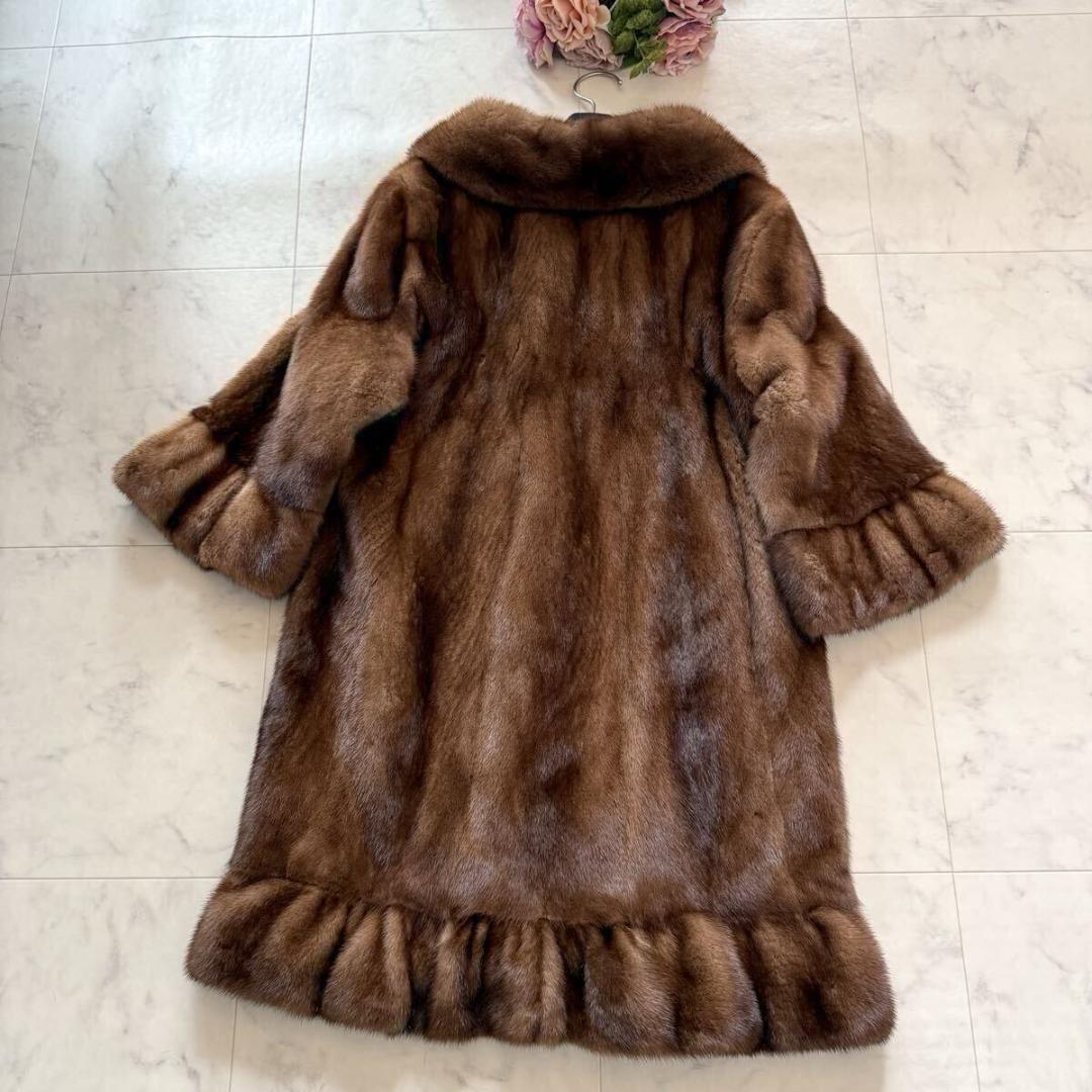 近年モデル★デミバフミク フレア ファーコートノースビーチ NAFA 5星 軽量