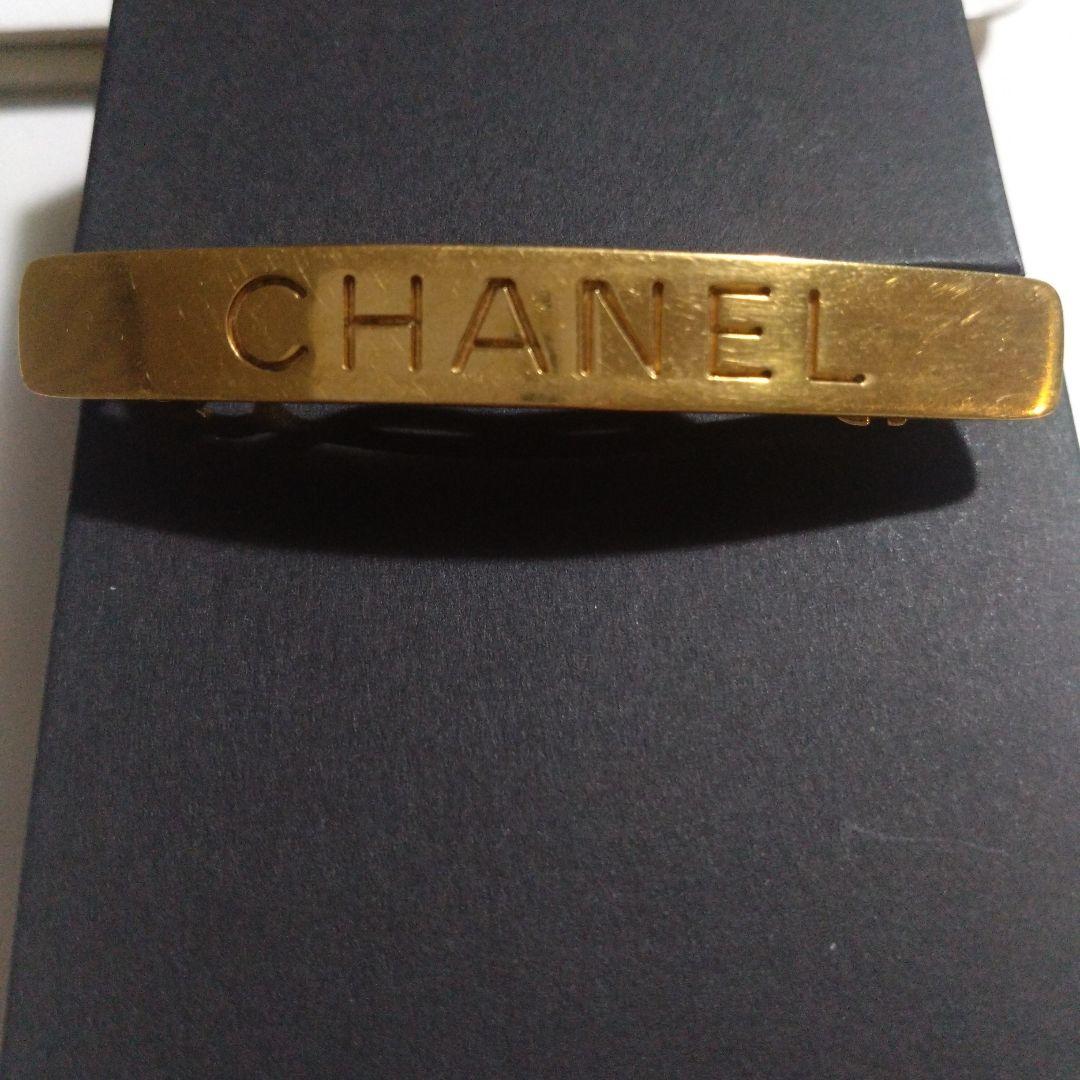 【レトロ・ビンテージ】CHANEL ゴールド ヘアクリップ