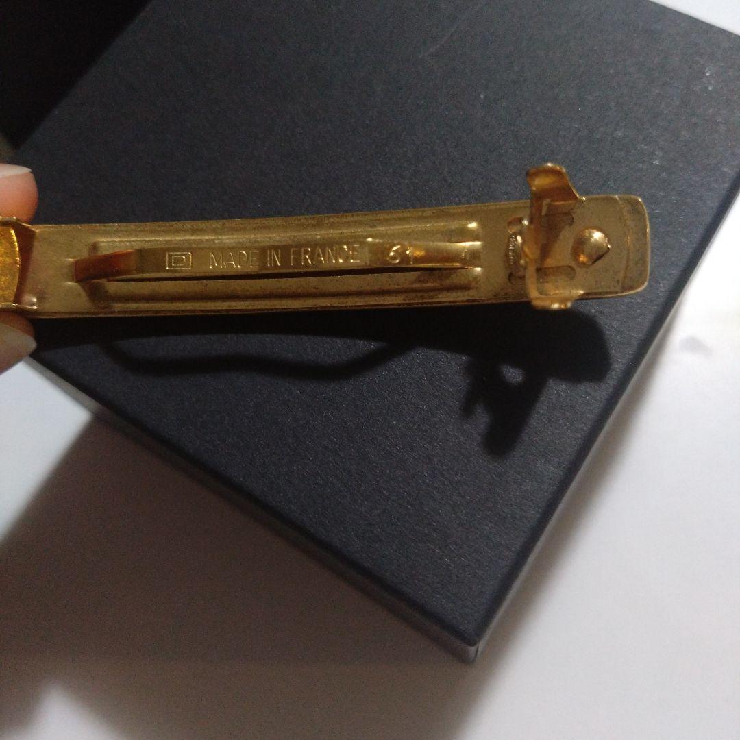 【レトロ・ビンテージ】CHANEL ゴールド ヘアクリップ