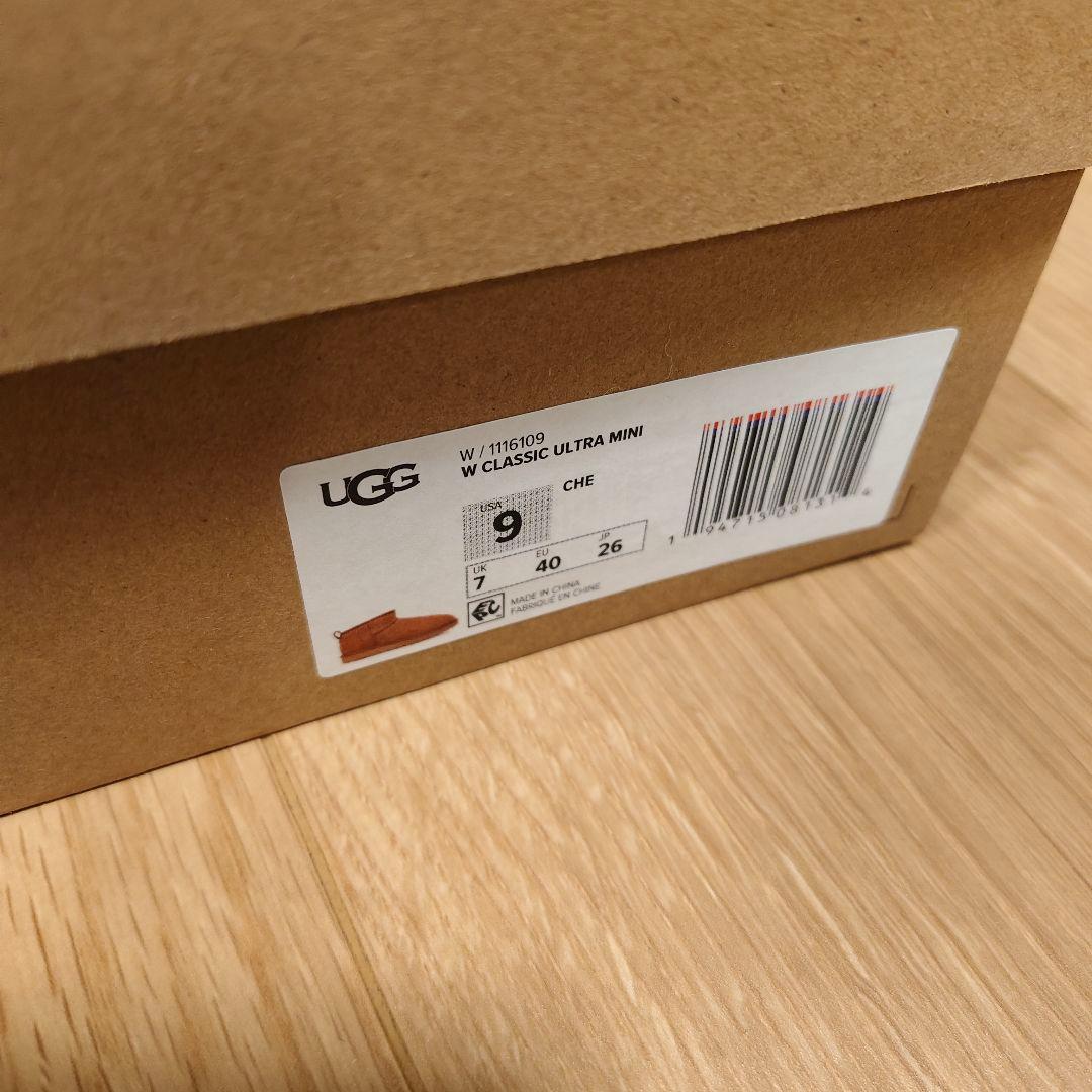 【美品】UGG＊W Classic Ultra Mini Chestnut