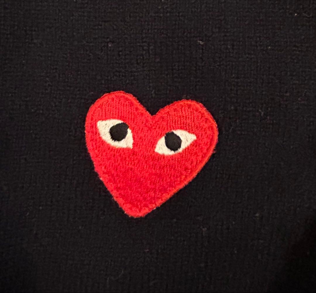 PLAY COMME des GARÇONS カーディガン 紺　S