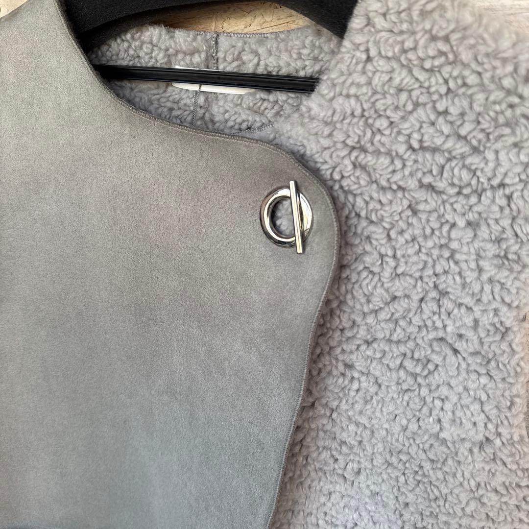 なたは様 新品未使用 スコットクラブ購入ファースエード風 ノースリーブベスト