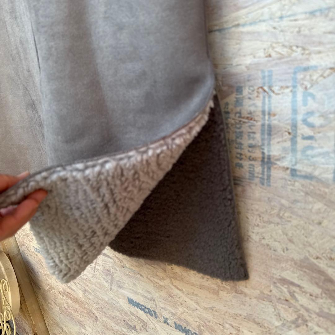 なたは様 新品未使用 スコットクラブ購入ファースエード風 ノースリーブベスト