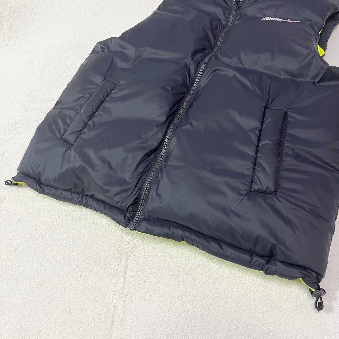 【未使用タグ付】ファーストダウン　ダウンベスト　リバーシ　700F　定価2.5万