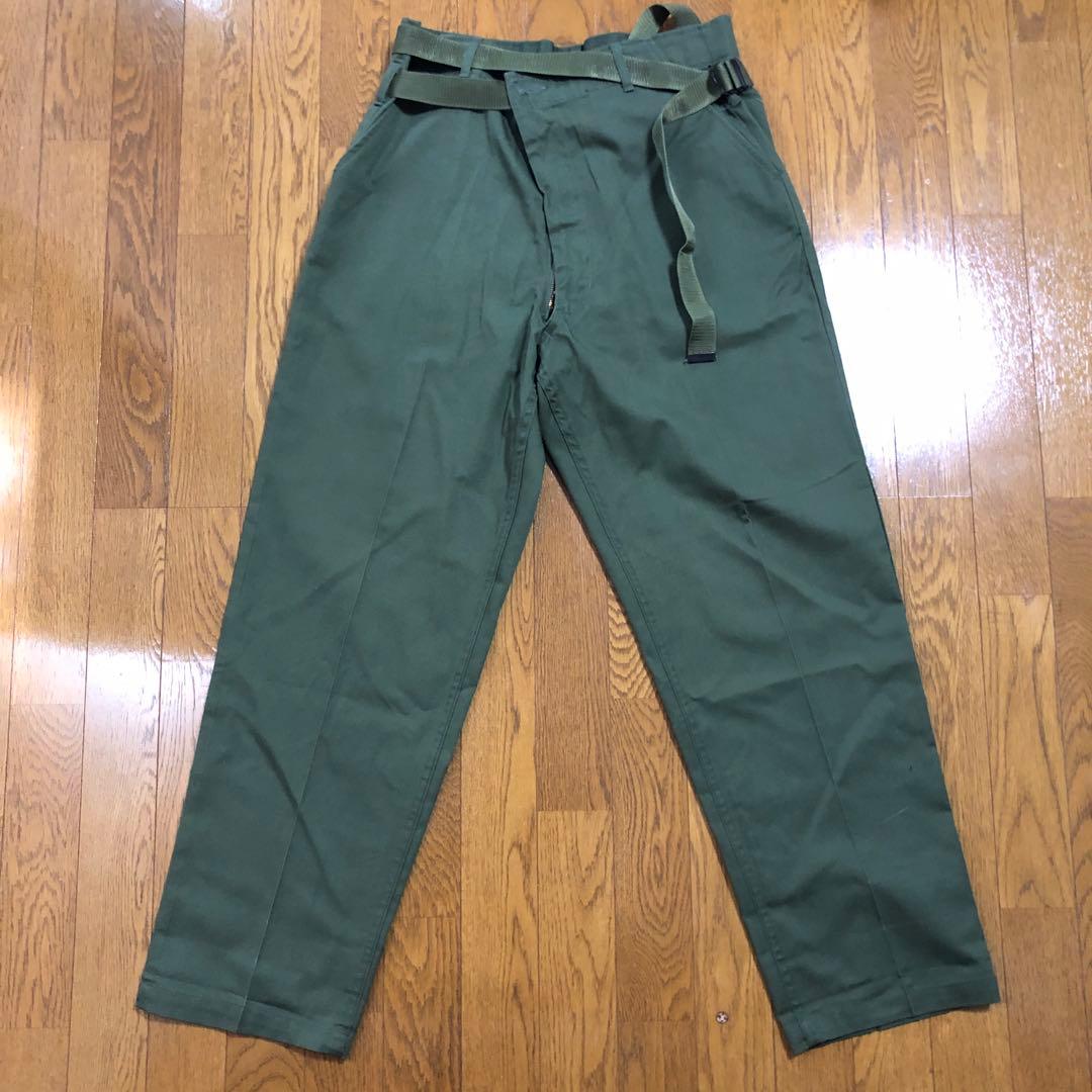 メゾンエウレカ リメイク パンツ ミリタリー ベイカーパンツ アメリカ軍