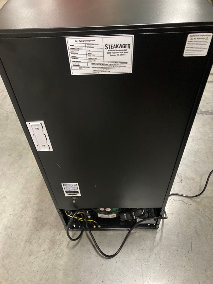 2)STEAKAGER ステーキ　肉熟成器 業務用 ブラック　PRO60