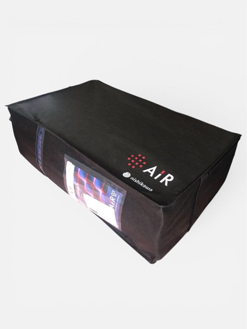 ◯【ほぼ未使用】西川 AiR03 マットレス ダークブルー かため