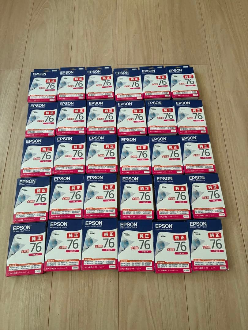 EPSON IC76型インクカートリッジ 30セット