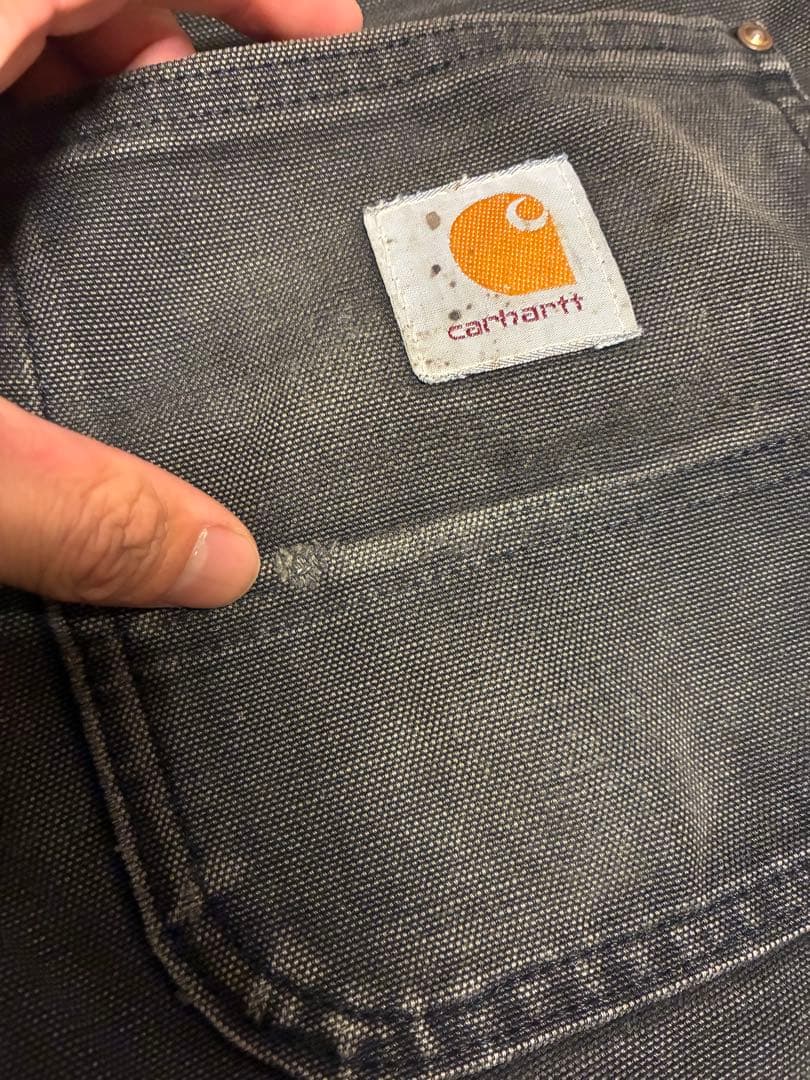 carharttダブルニーペインターパンツブラック34×34カーハート