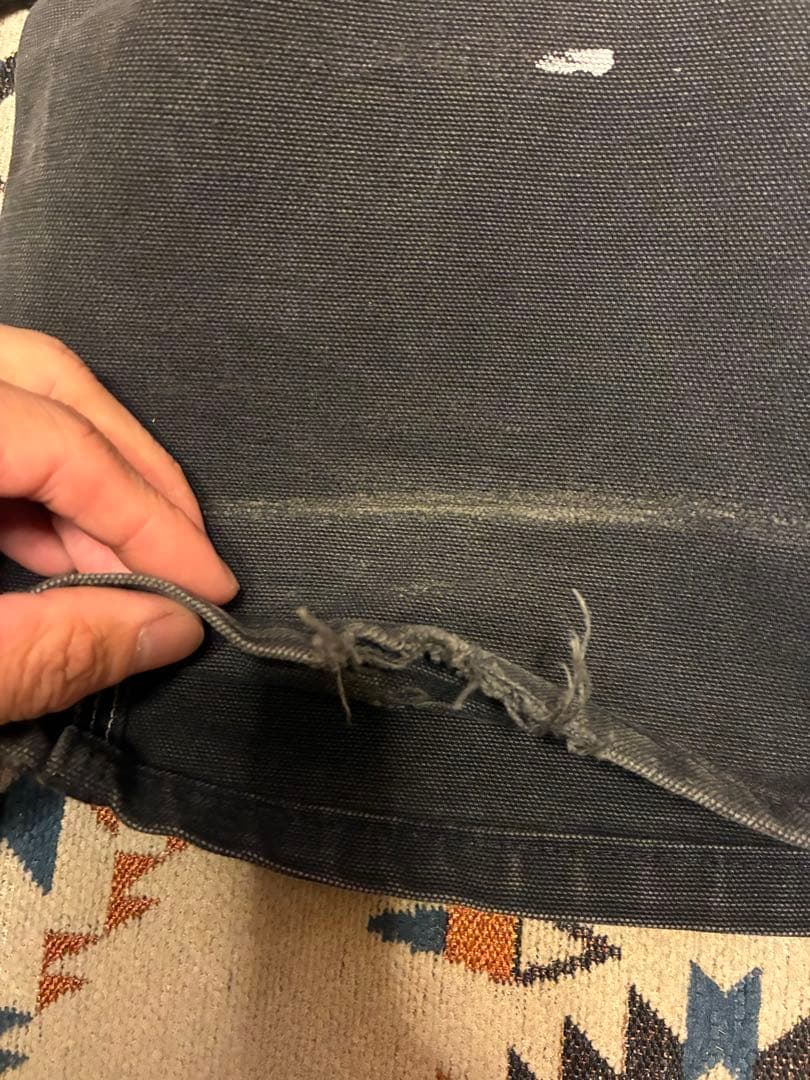 carharttダブルニーペインターパンツブラック34×34カーハート