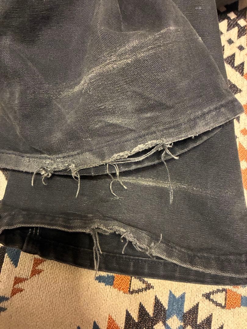 carharttダブルニーペインターパンツブラック34×34カーハート