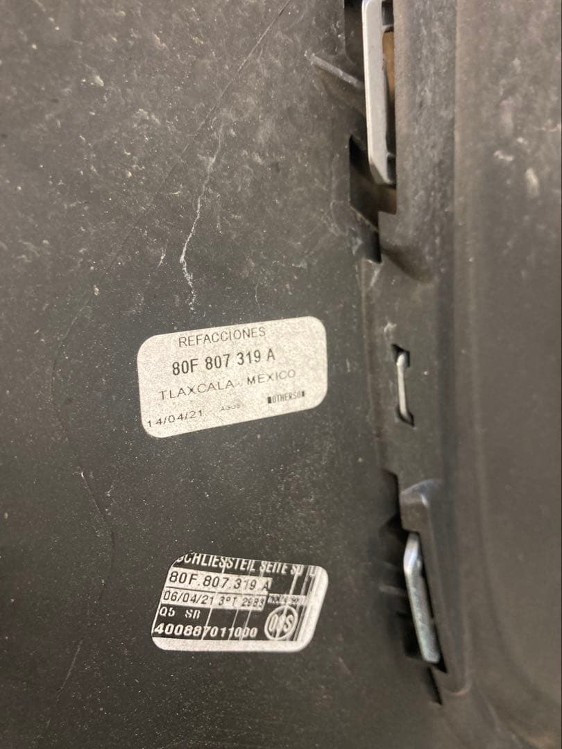 SQ5SB用　Q5SB用　純正ダミーマフラー