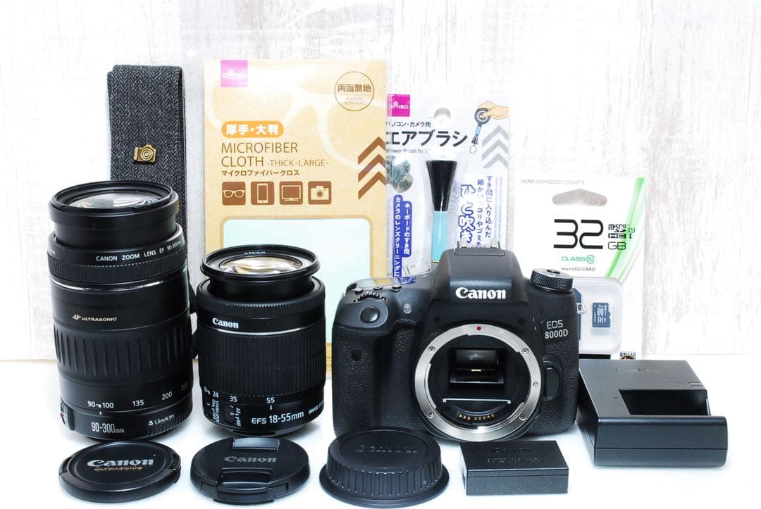 ✨Canon EOS 8000D✨ 2420万画素 一眼レフ Wi-Fi搭載