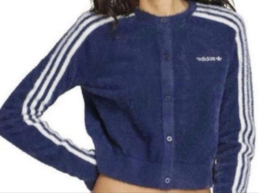 adidas originals フラッフィーニットカーディガン　Lサイズ