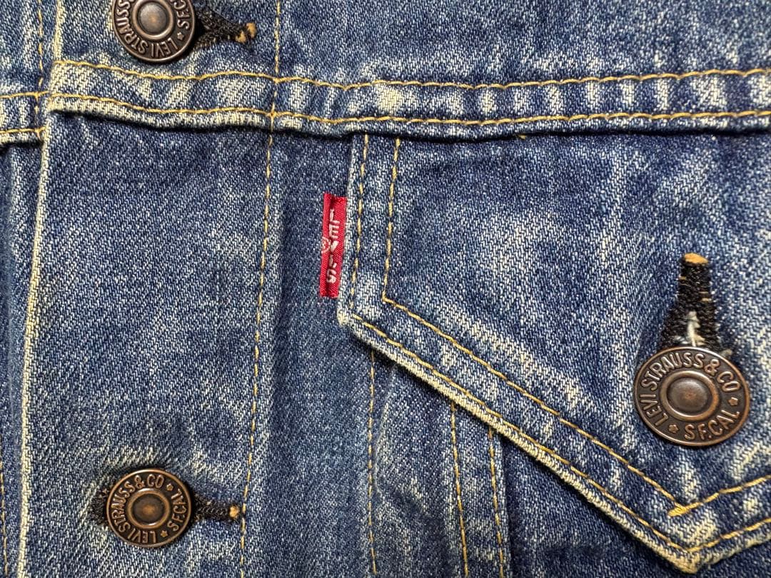 90s Levi’s 71557デニムジャケット 40 3rd 日本製 BigE