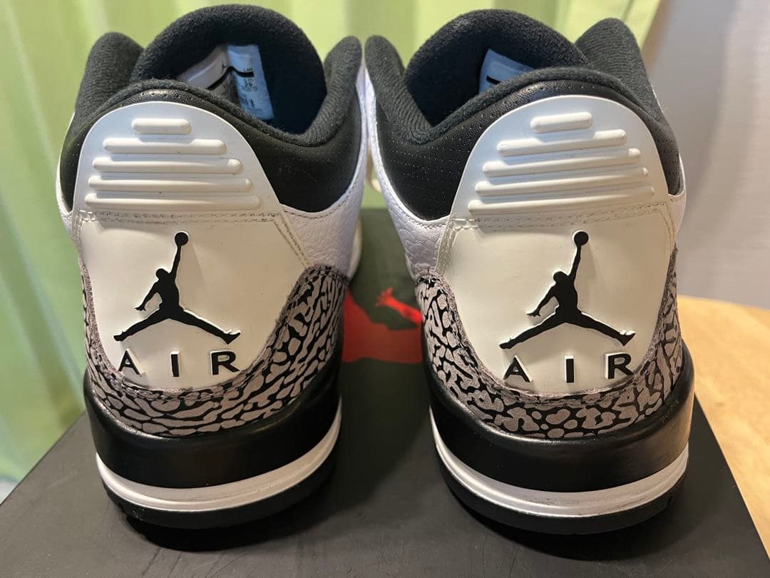 【コロコロ】AirJordan3 ホワイト セメント インフラレッド