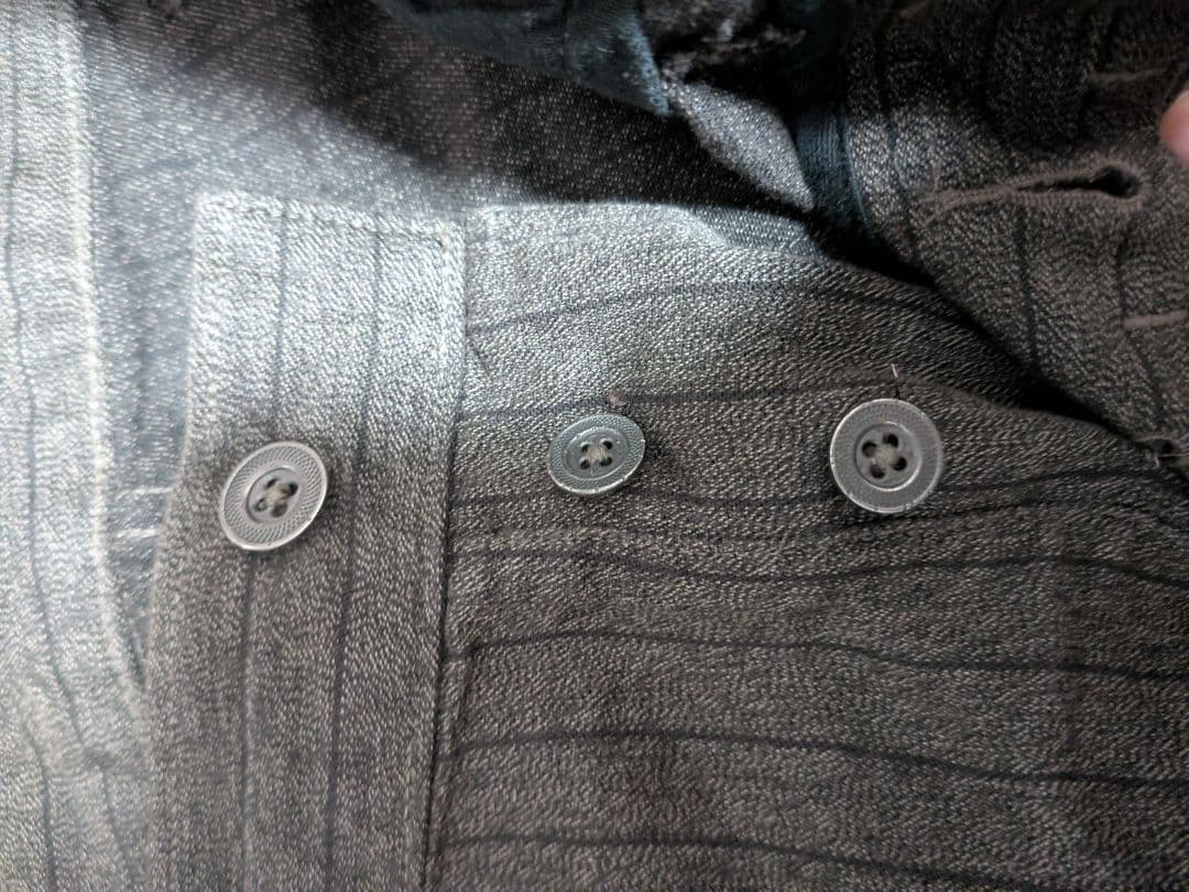 RRL ストライプ ワークパンツ 34 32