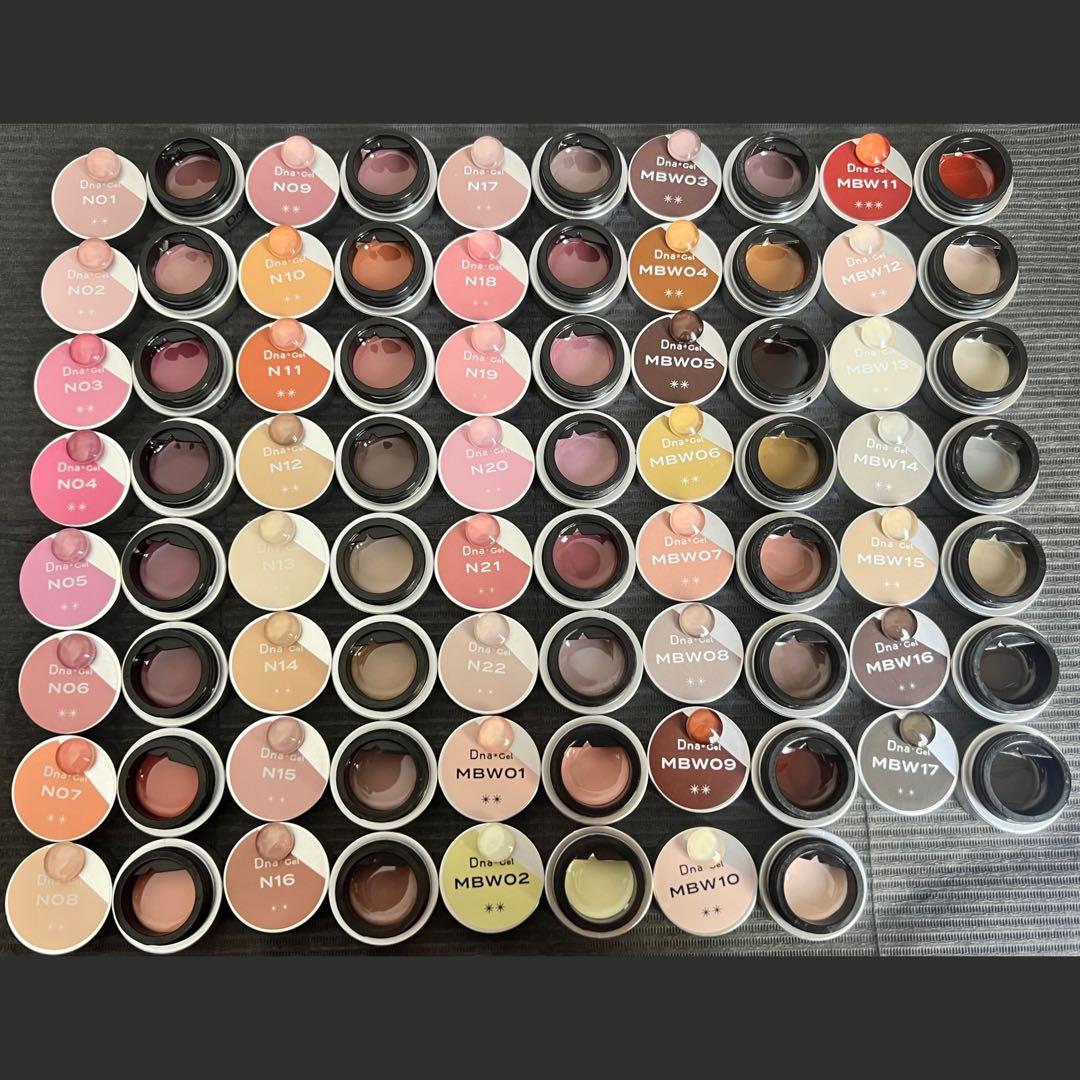 【早いもん勝ち】DnaGel ネイルセット 185色