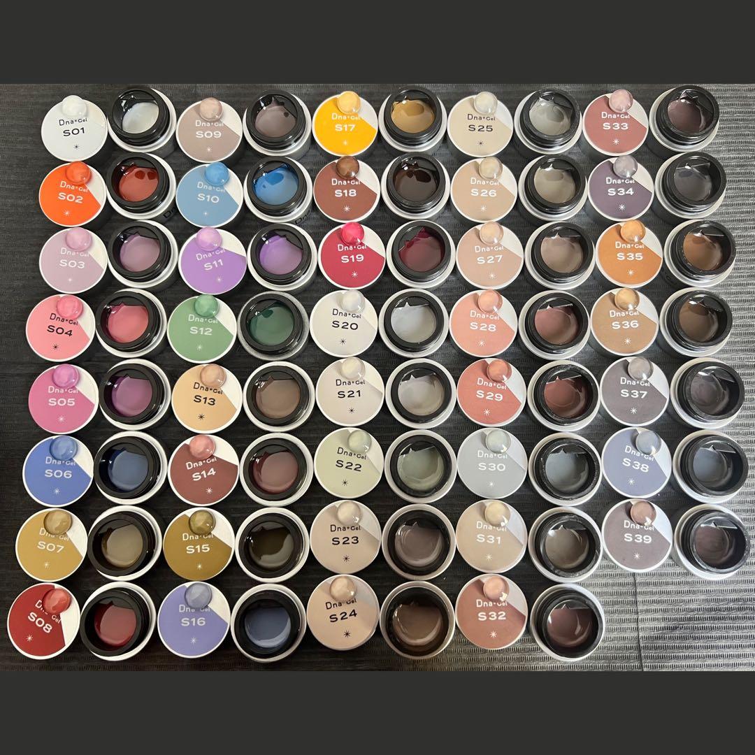 【早いもん勝ち】DnaGel ネイルセット 185色