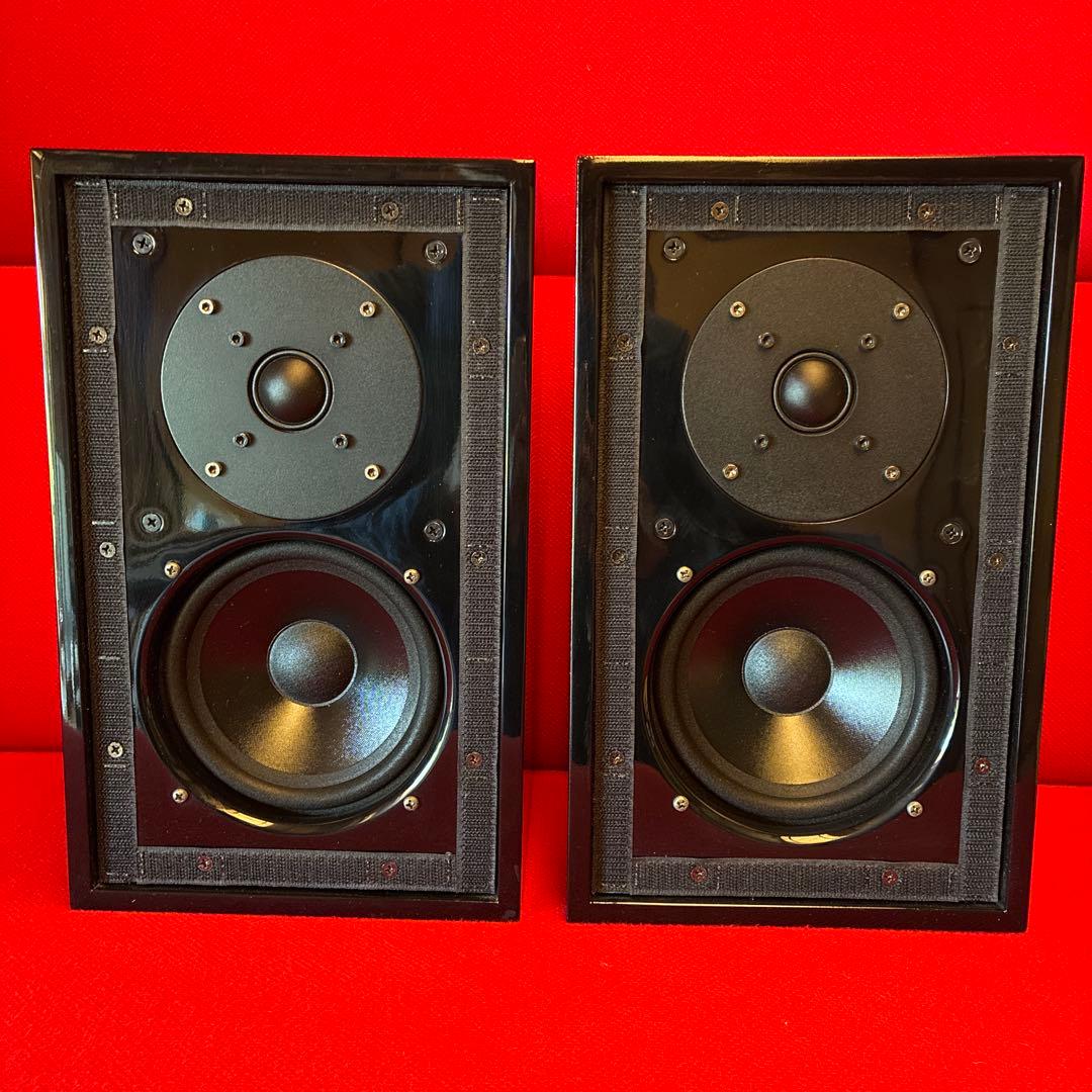 【整備済】サンバレーkit LS3/5A Black Special スピーカー