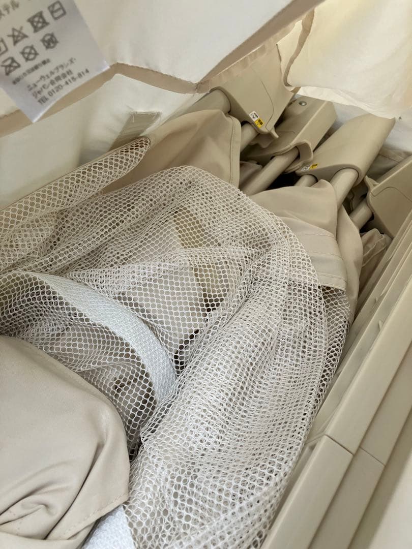 アップリカ ココネル エアープラス AB ベビーベッド マットレス付き