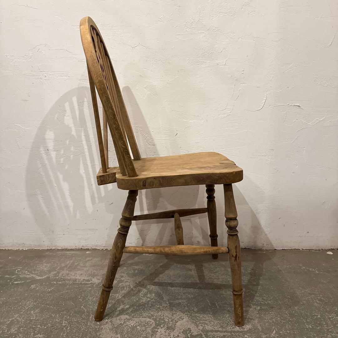 M’s　ヴィンテージ　ダイニングチェア　カフェチェア　剥離　3