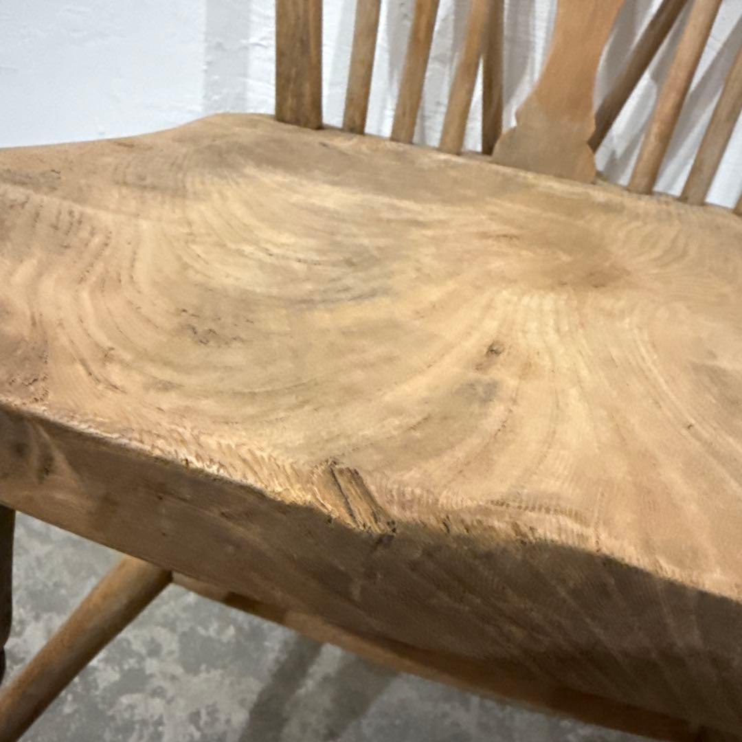 M’s　ヴィンテージ　ダイニングチェア　カフェチェア　剥離　3