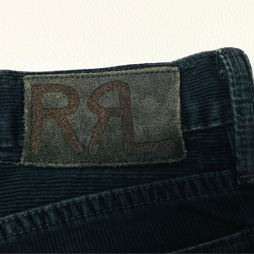 6582 RRL コーデュロイパンツ　USA製　ブラック　ボタンフライ