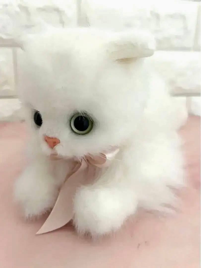 ねこ　ぬいぐるみ　タグ付き　四季オリジナルぬいぐるみ　日本製　ペルシャネコ　猫