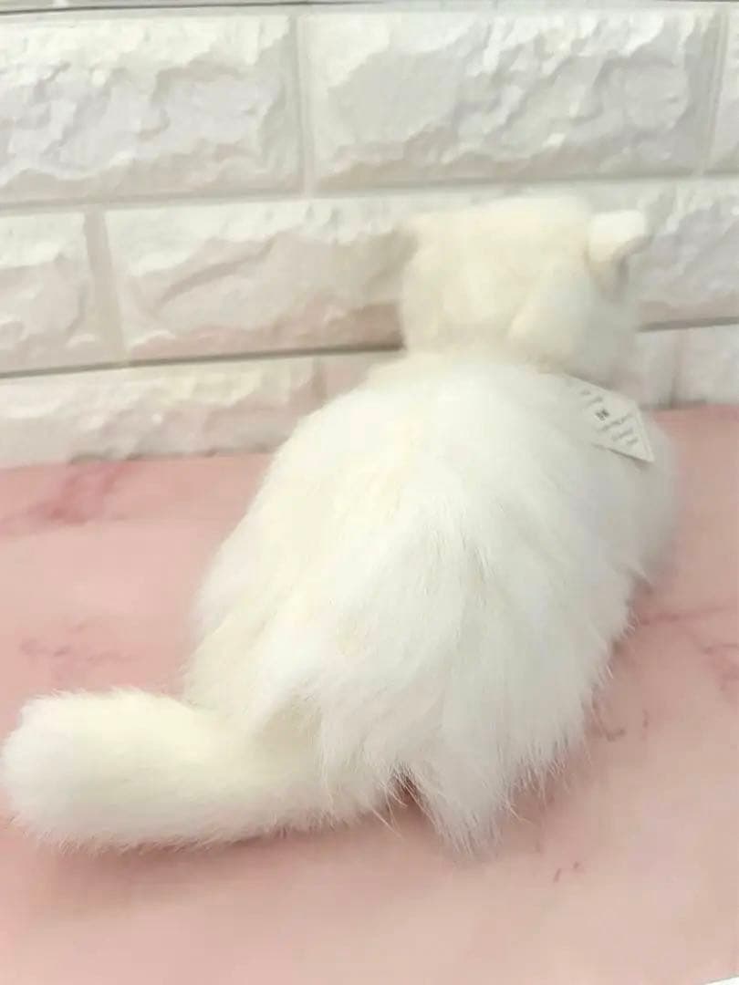 ねこ　ぬいぐるみ　タグ付き　四季オリジナルぬいぐるみ　日本製　ペルシャネコ　猫