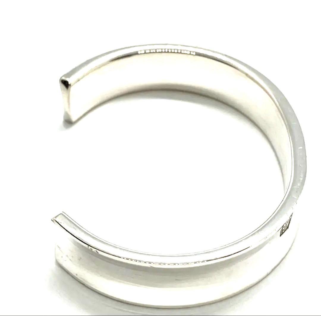 あ*ー様 美品✨ティファニー 1837 ナロー カフ 925シルバー バングル
