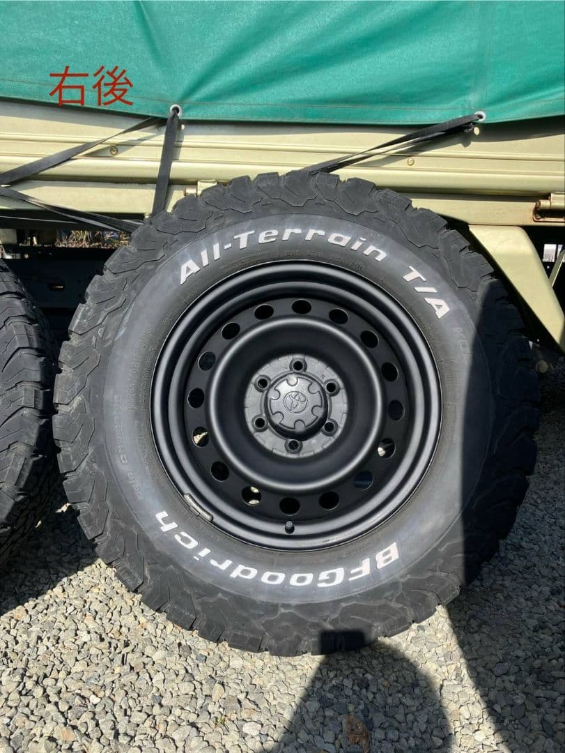 FJクルーザー 純正スチールホイールBFGoodrich All-Terrain