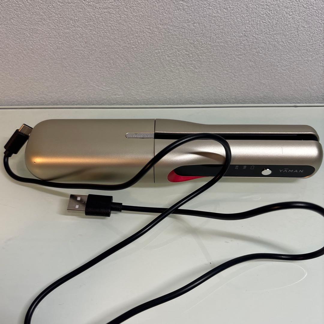 YAMAN ストレートヘアアイロン USB充電